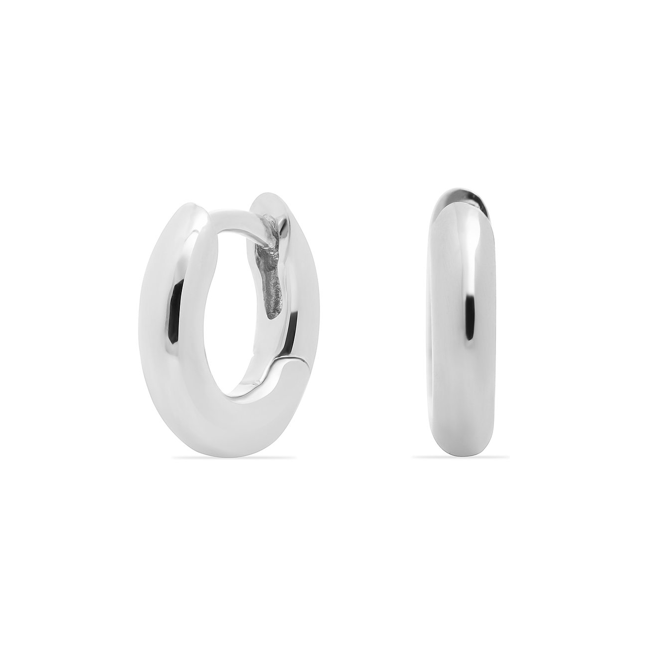 Orecchini FAVS in argento 925, lucidato.