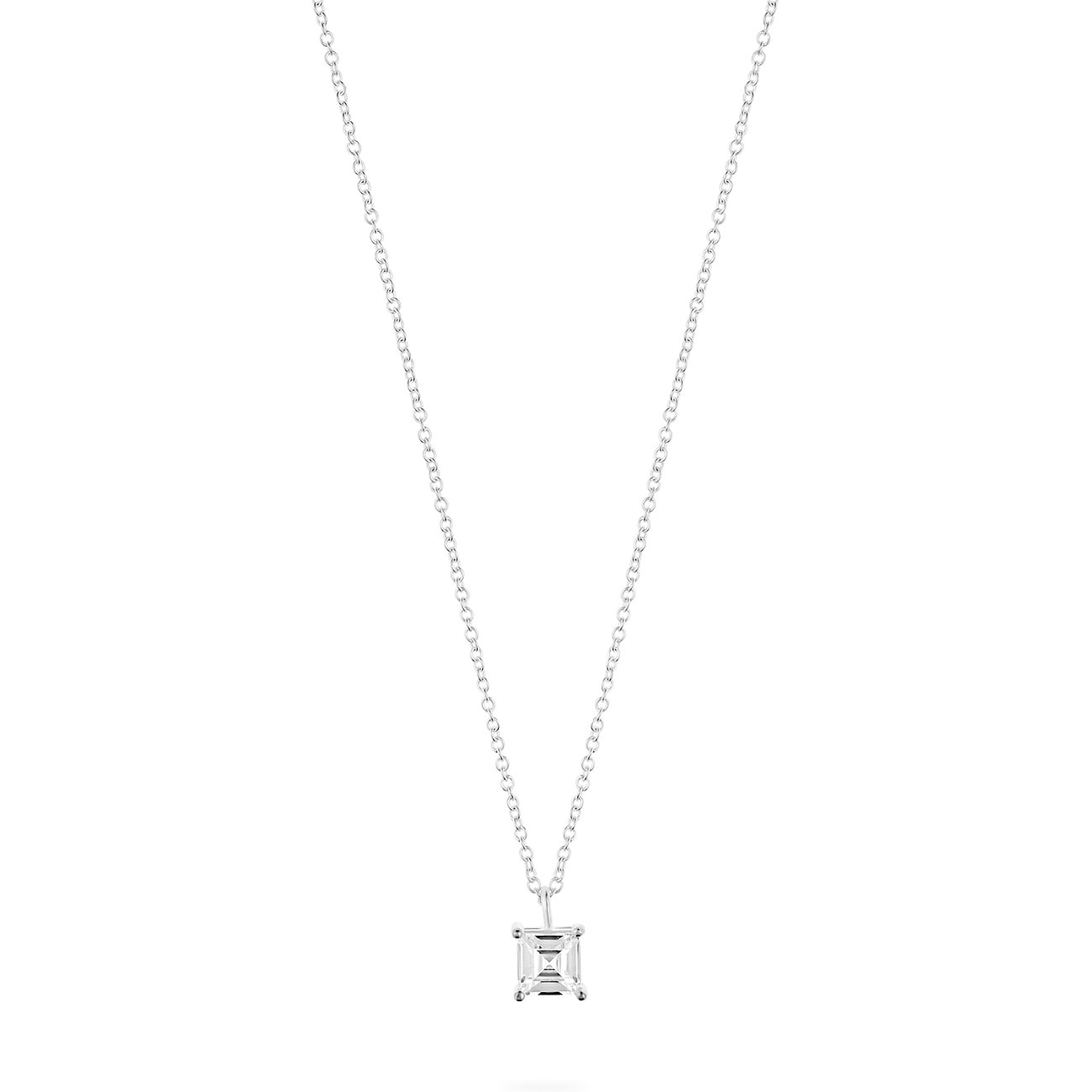 FAVS Halsschmuck aus 925er Silber mit Zirkon.