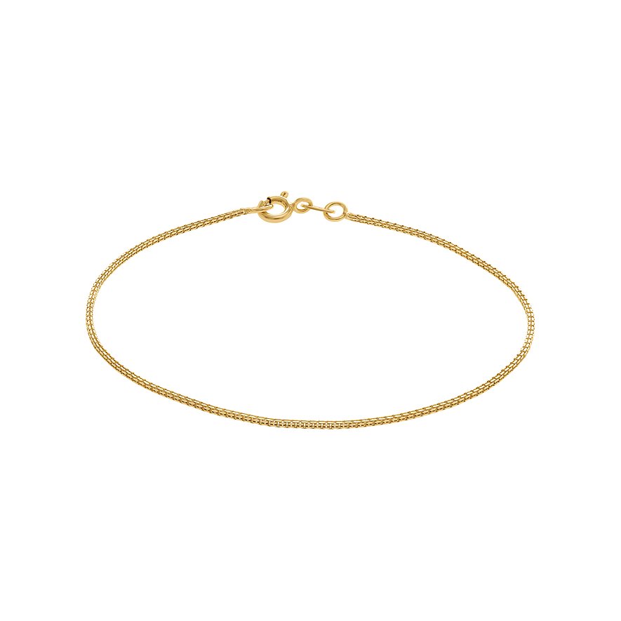 CHRIST Armband, Herren, 925er Silber, recycelt, gelbgold