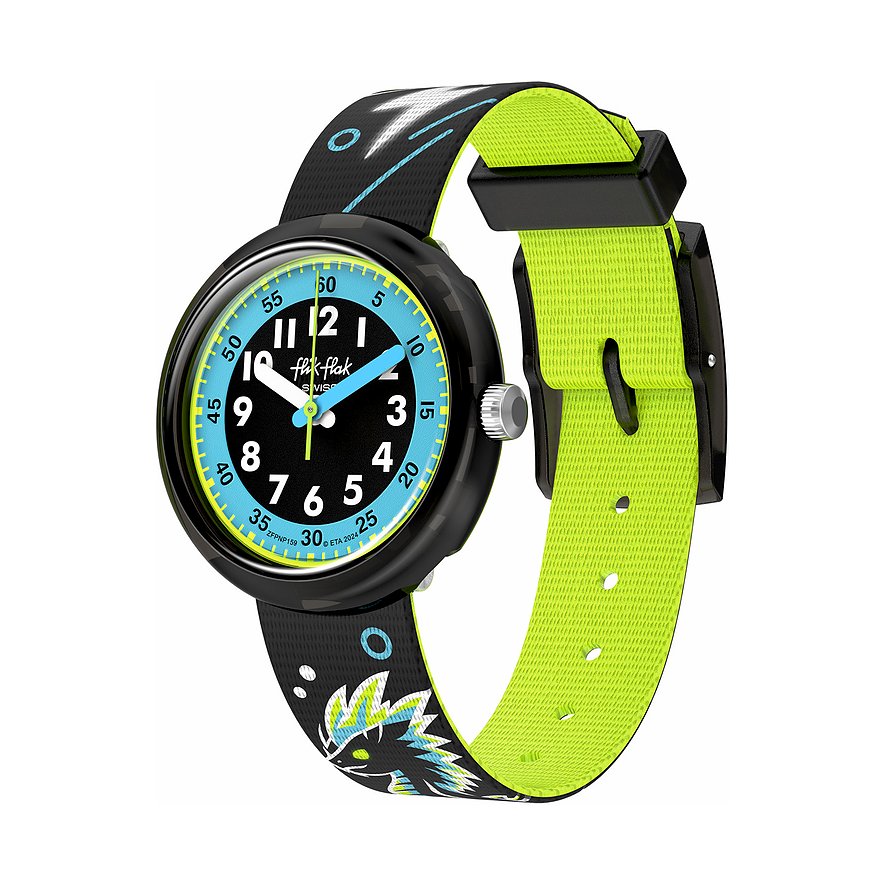 Flik Flak Kinderuhr 2411 FLIK FLAK MYSTIC LAND FPNP159, Jungen, Kunststoff, Armband: Textil, Quarz, analog