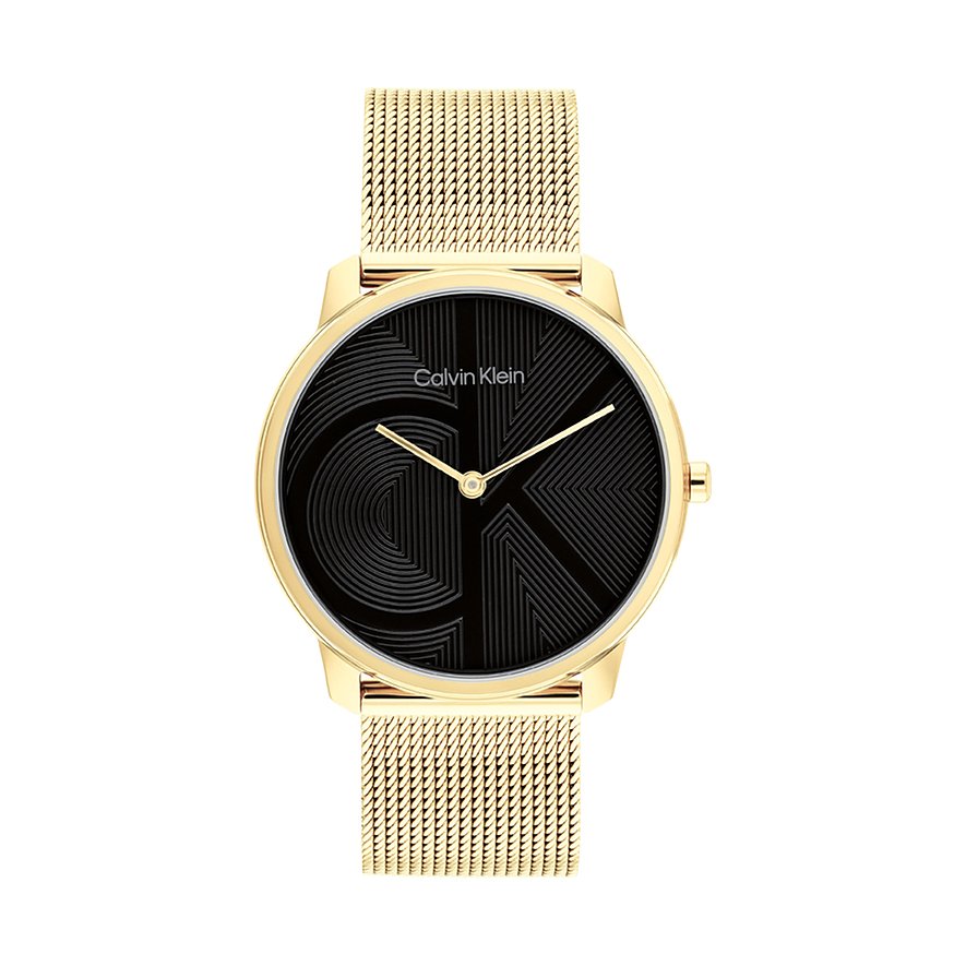 Calvin Klein Damenuhr Ck Iconic 25300016, Damen, Edelstahl, Armband: Edelstahl, Quarz