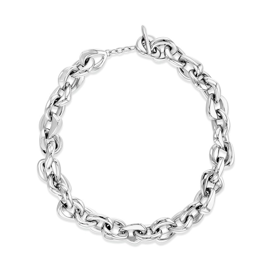 Calvin Klein Kette Statement Links, Damen, Edelstahl, silber