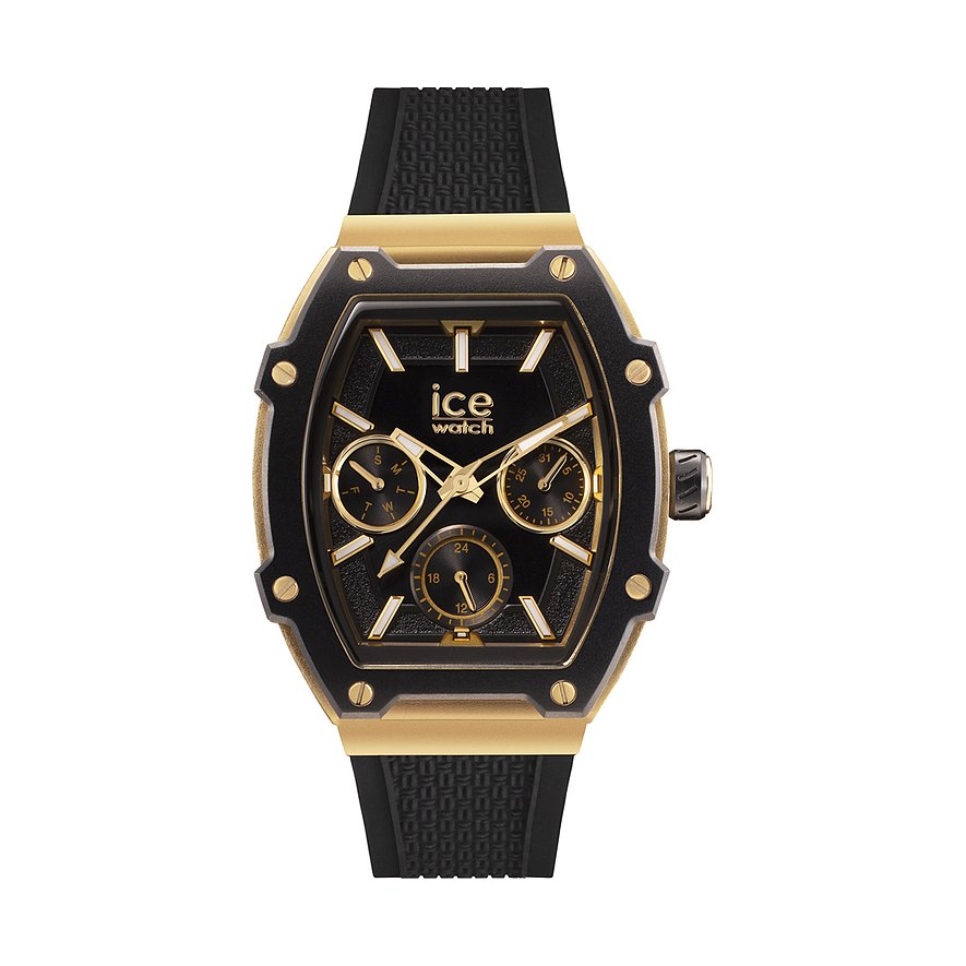 ICE Watch Damenuhr Boliday 022865, Damen, Aluminium, Armband: Silikon, Quarz, analog