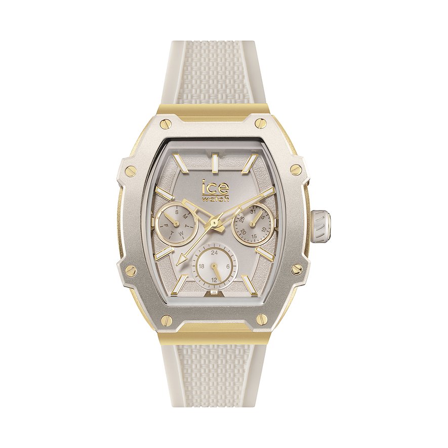 ICE Watch Damenuhr Boliday 022869, Damen, Aluminium, Armband: Silikon, Quarz, analog