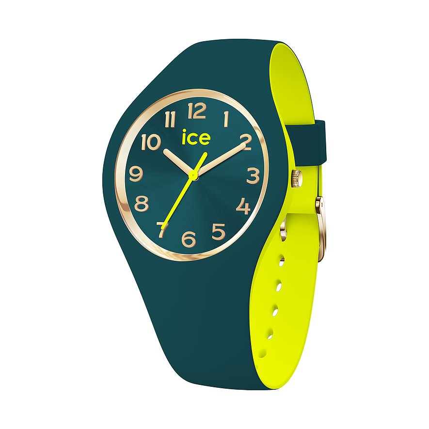 ICE Watch Damenuhr ice 023280, Damen, Edelstahl, Armband: Silikon, Quarz, analog