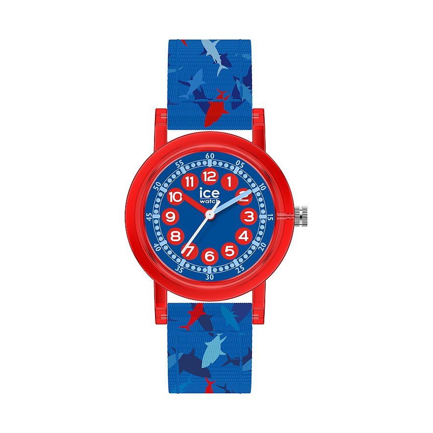 ICE Watch Kinderuhr Learning 023296, Jungen, Polycarbonat, Armband: Nylon, Quarz, analog