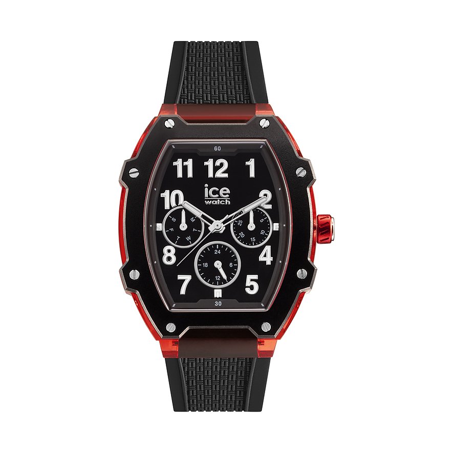 ICE Watch Herrenuhr Boliday 023316, Herren, Aluminium, Aluminium, Armband: Silikon, Quarz, analog