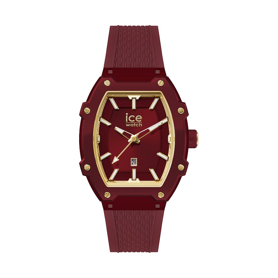 ICE Watch Damenuhr Boliday 023993, Damen, Aluminium, Aluminium, Armband: Silikon, Quarz, analog