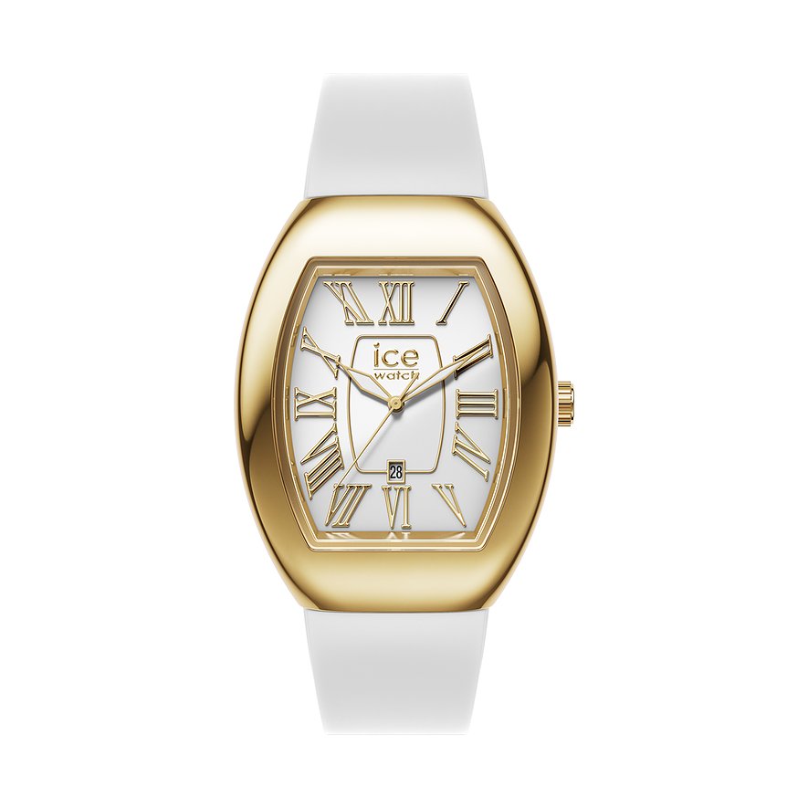 ICE Watch Damenuhr Boliday 024049, Damen, Edelstahl, Armband: Silikon, Quarz, analog