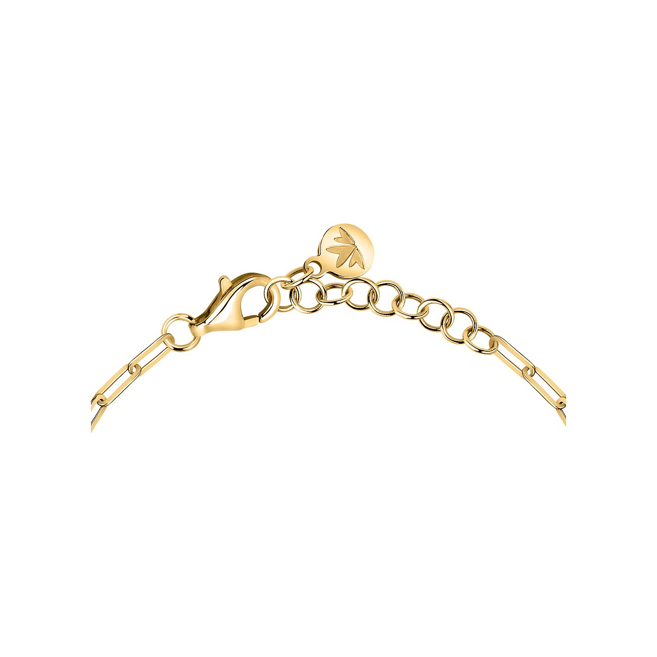 Morellato armbånd af 925 genanvendt sølv med zirkonia og karabinlås.