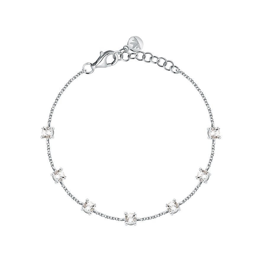 Morellato Armband Tesori, Zirkonia, Damen, 925er Silber, recycelt, silber