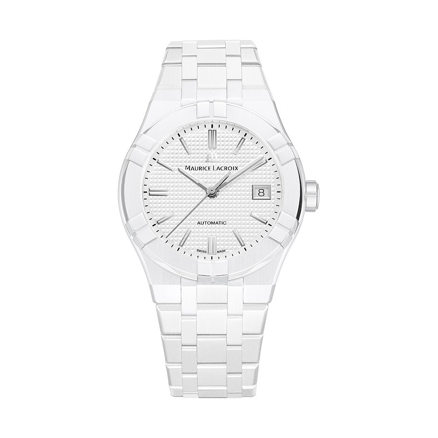 Maurice Lacroix Unisexuhr Aikon Automatic AI6007-CRM72-130-7, Unisex, Keramik, Armband: Keramik, Automatik, analog
