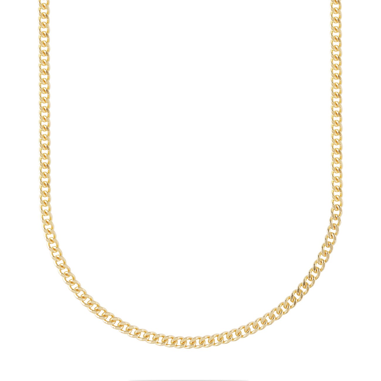 CHRIST Halsschmuck aus 925 recyceltem Silber, als Kettengliederkette.