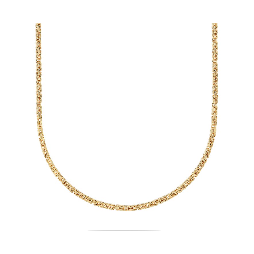 CHRIST Kette, Herren, 925er Silber, recycelt, gold