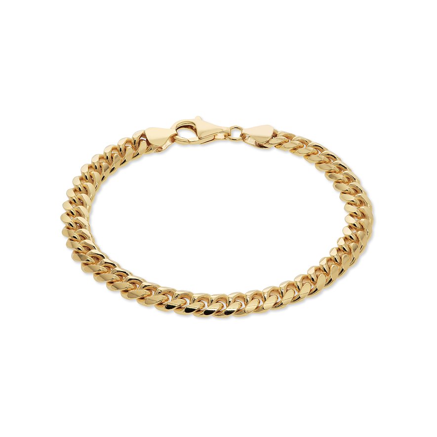 CHRIST Armband, Herren, 925er Silber, recycelt, gold