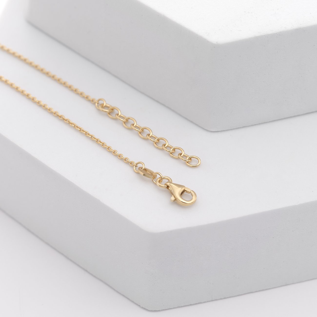 CHRIST halsband i 925 återvunnet silver med cubic zirconia och karbinhake.