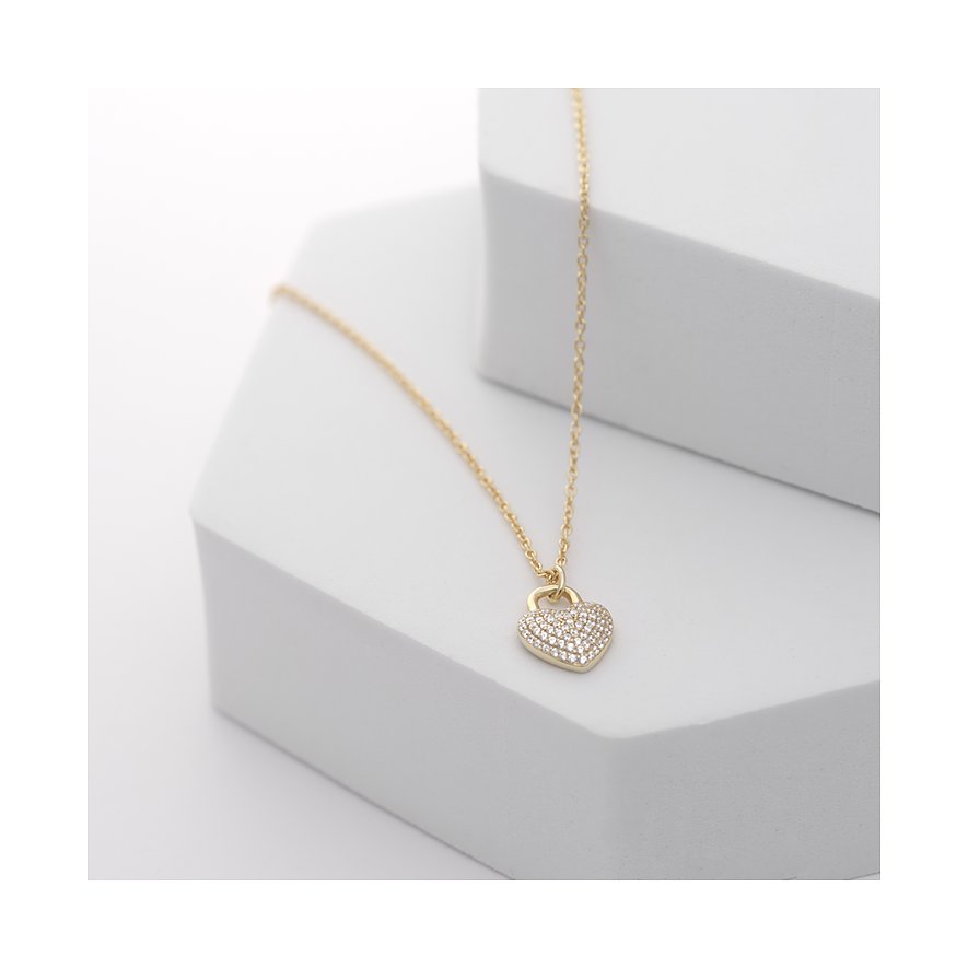 CHRIST halssmycke i 925 återvunnet silver med zirkonia.