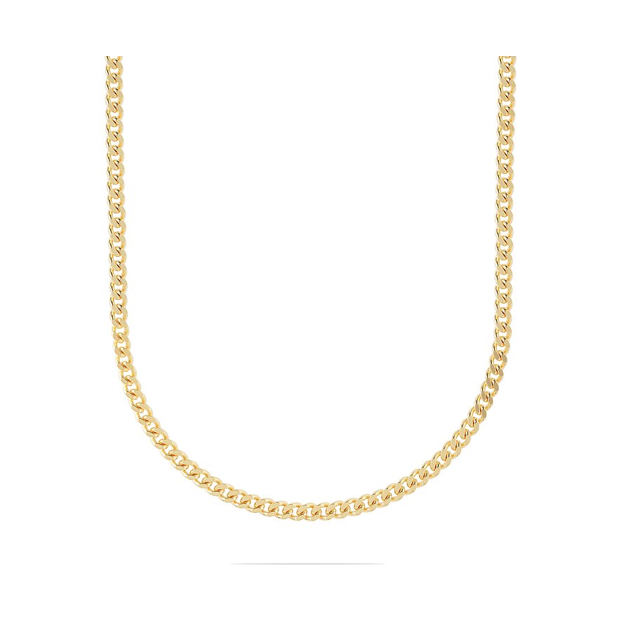 CHRIST Kette, Herren, 925er Silber, recycelt, gold