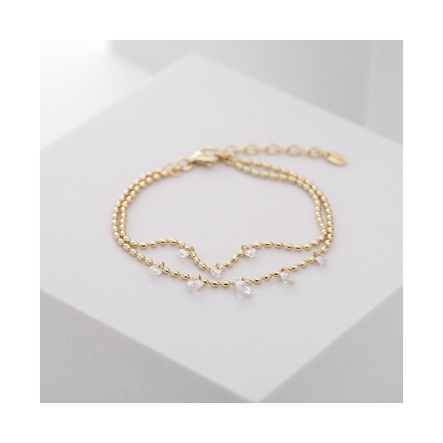 CHRIST armbånd af 925 sterling sølv med zirkonia.