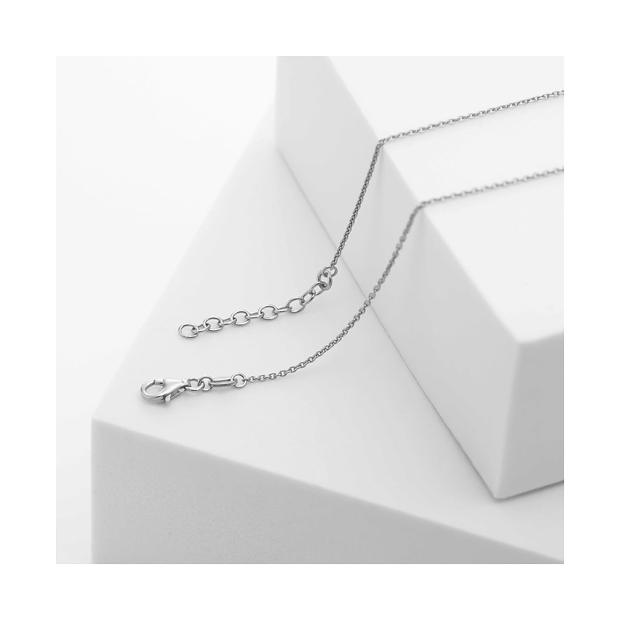 CHRIST Halsschmuck aus 925er Silber, recycelt, mit Zirkonia.
