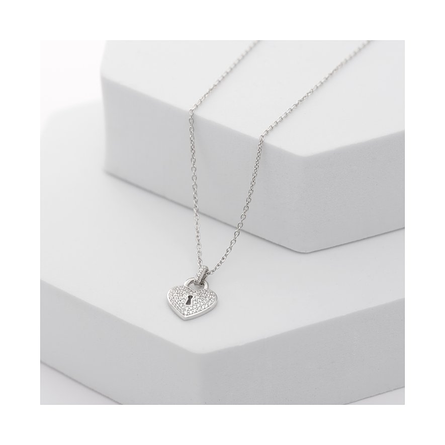 CHRIST halsband i 925 sterlingsilver med kubisk zirkonia.