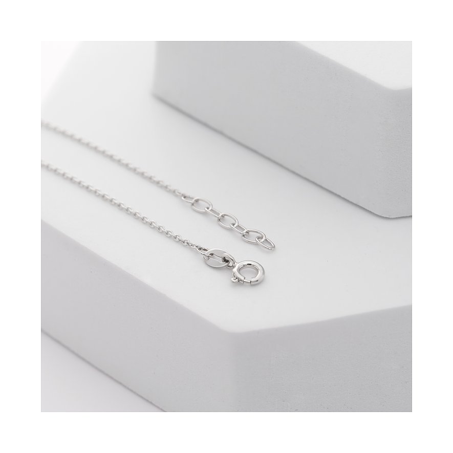 CHRIST halssmycke i 925 återvunnet silver med zirkonia.