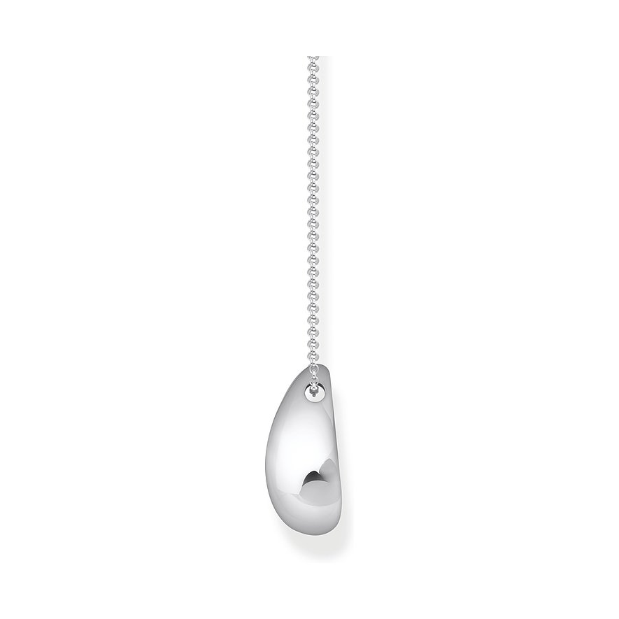 Thomas Sabo Halsschmuck aus 925er Silber mit Tropfenanhänger.