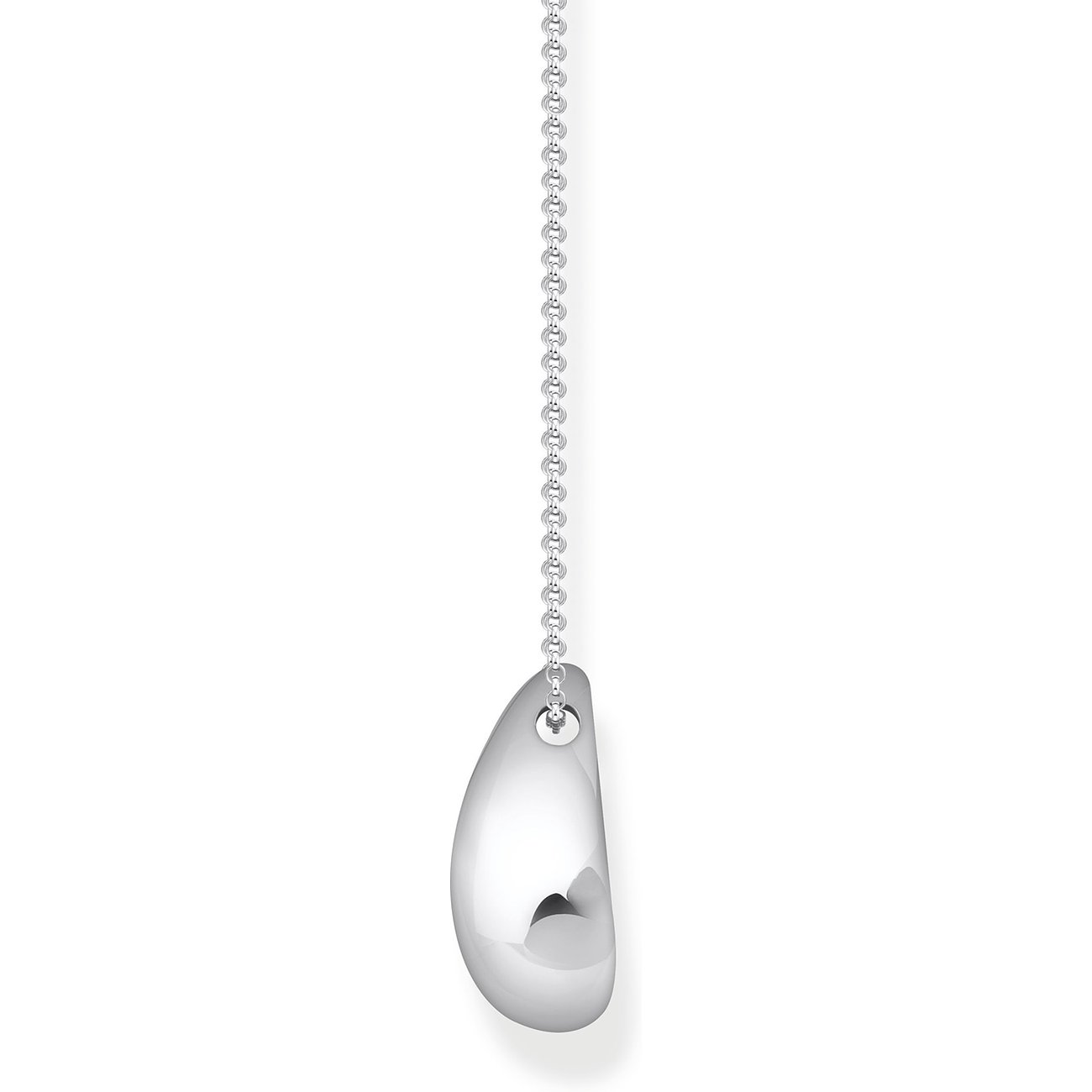 Thomas Sabo Halsschmuck aus 925er Silber mit Tropfenanhänger.