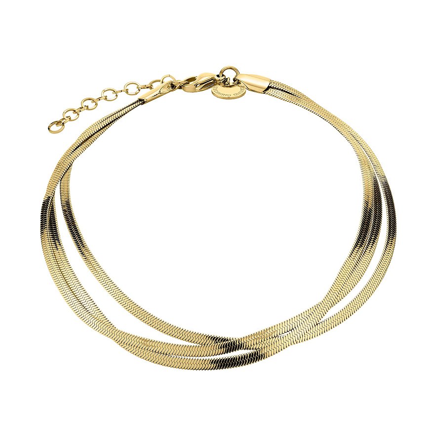 2. Chance - Liebeskind Fußkette LJ-0723-A-27, Damen, Edelstahl, gelbgold