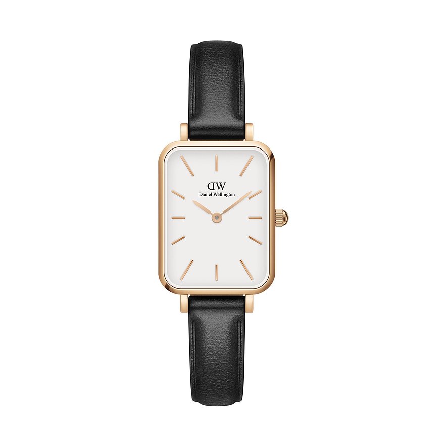 2. Chance - Daniel Wellington Damenuhr DW.DW00100434, Damen, Edelstahl, Armband: Leder, Quarz, analog