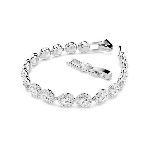 Swarovski Armband aus Metall mit Kristallen.