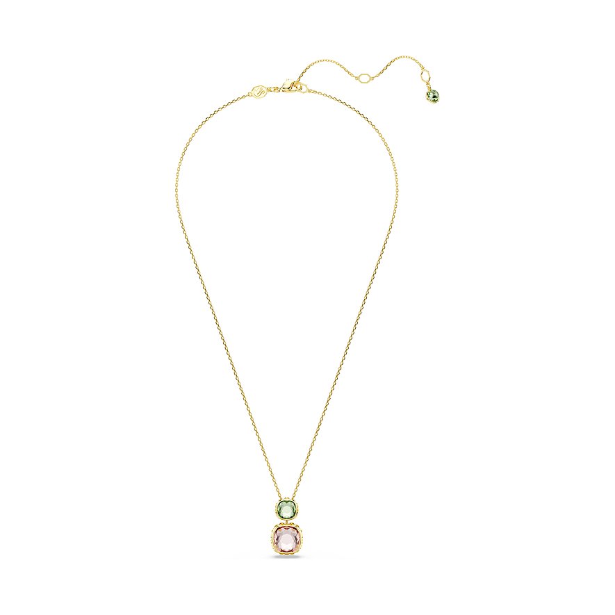 Swarovski Kette Chroma, Swarovski-Kristall, Damen, Metall, silber