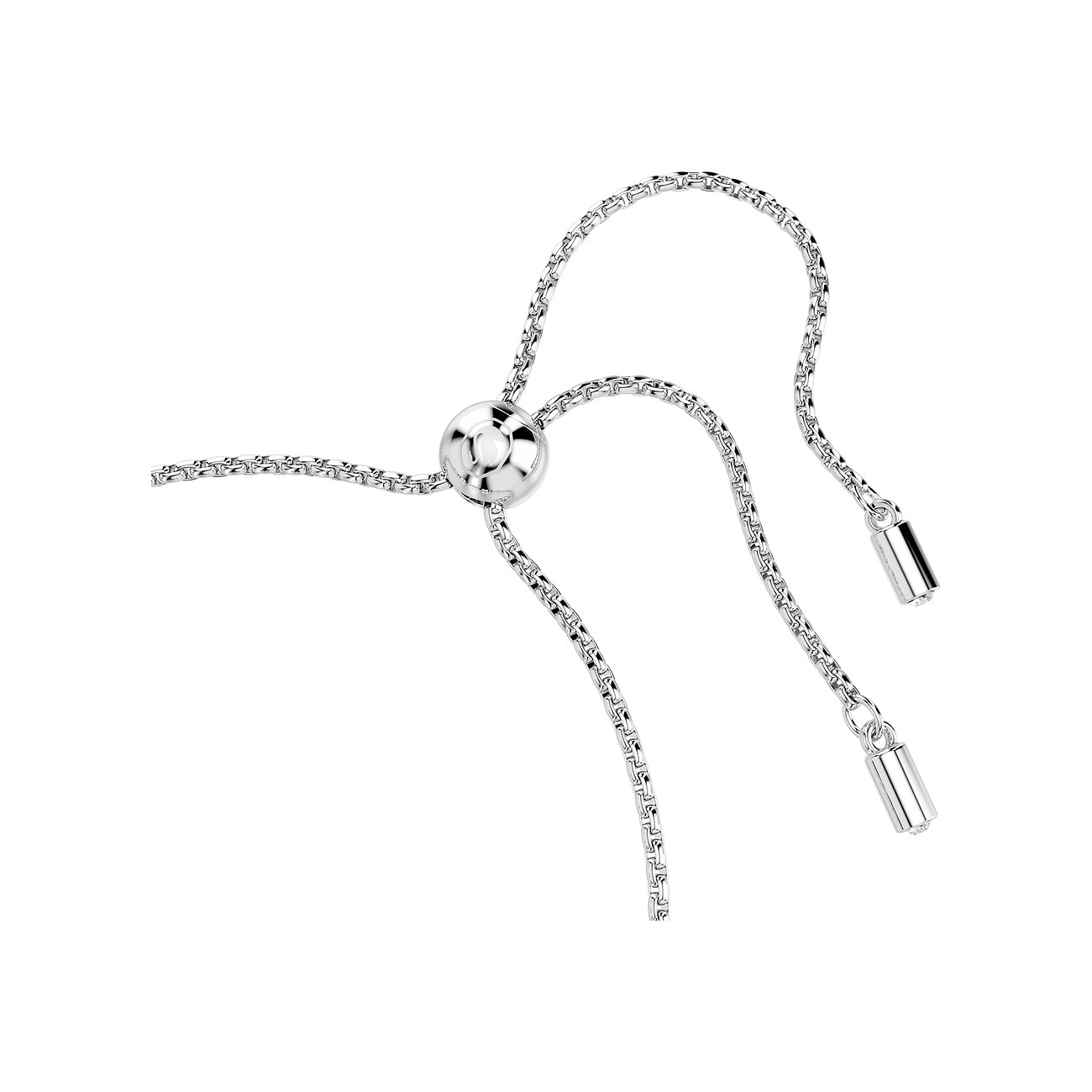 Swarovski Armband aus Metall mit Swarovski-Kristall und verstellbarem Verschluss.