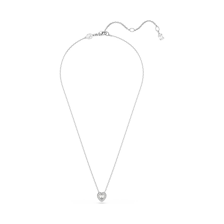 Swarovski Kette Ariana Grande Capsule, Swarovski-Kristall, Damen, Metall, weiß