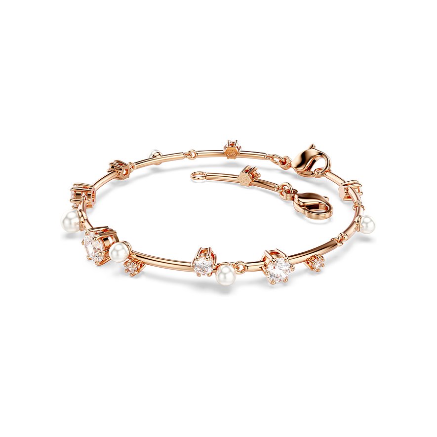Swarovski Armband Constella, Swarovski-Kristall, Damen, Metall, rosa