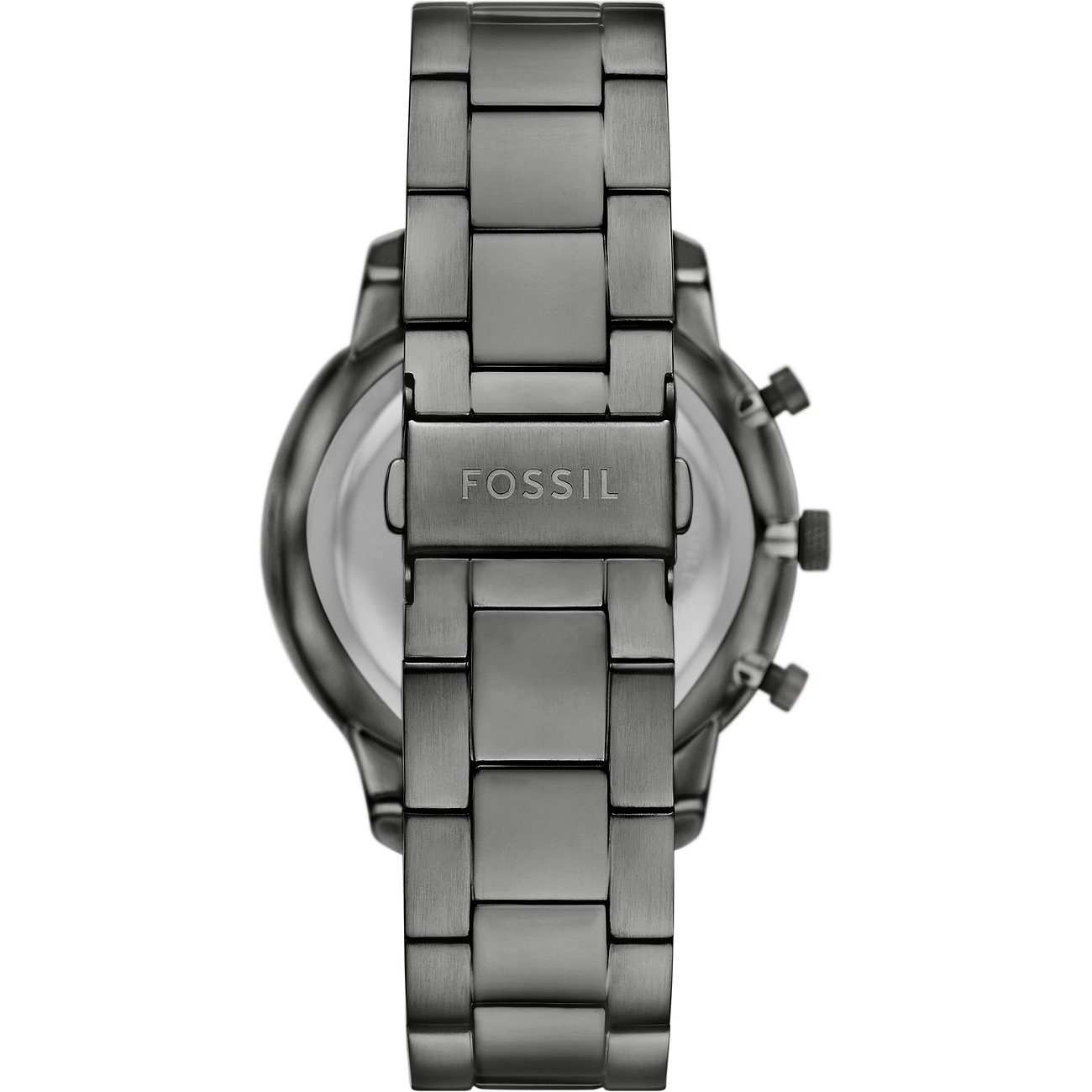 Fossil Herrenuhr aus Edelstahl mit Gliederarmband.