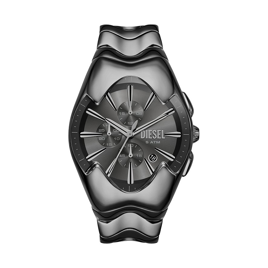 Diesel Chronograph MERCURIAL DZ4682, Herren, Edelstahl, Armband: Edelstahl, Quarz, analog