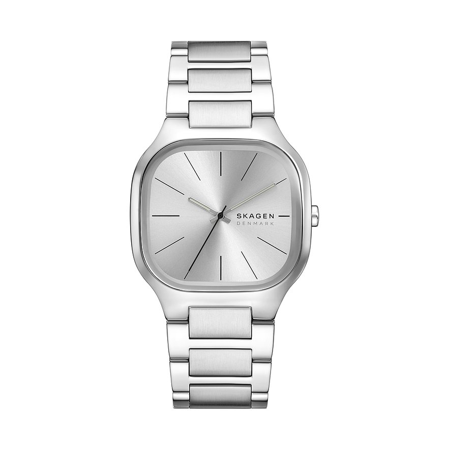Skagen Herrenuhr MELLEM SKW6934, Herren, Edelstahl, Armband: Edelstahl, Quarz, analog