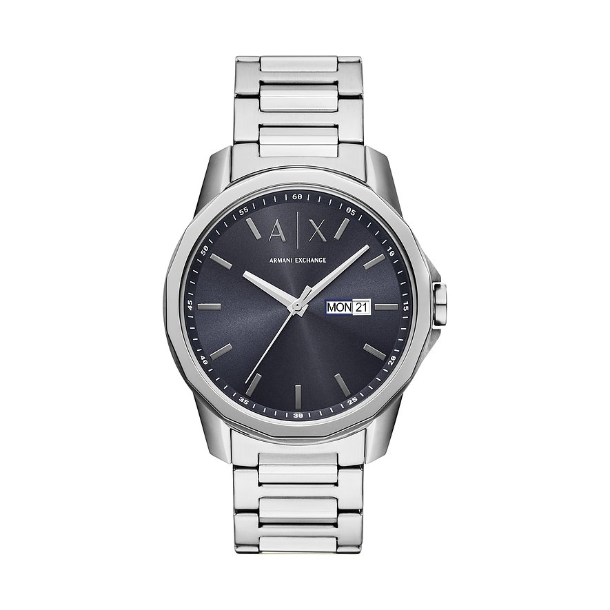 Armani Exchange Herrenuhr AX1767, Herren, Edelstahl, Armband: Edelstahl, Quarz, analog