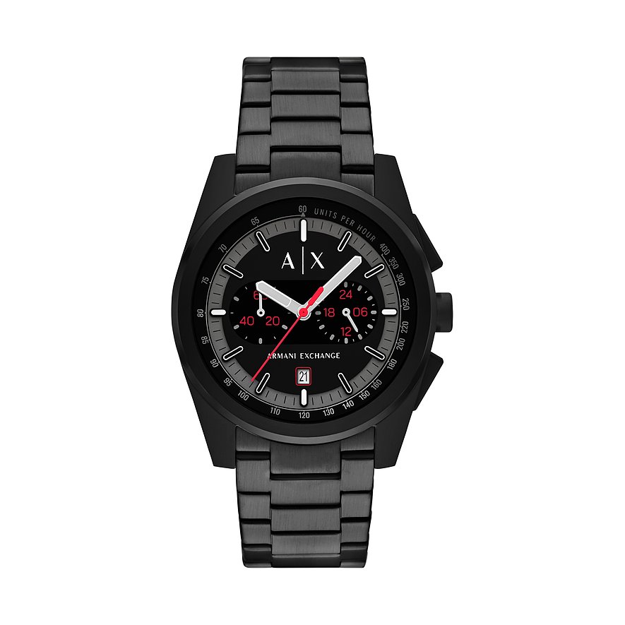 Armani Exchange Chronograph AX2864, Herren, Edelstahl, Armband: Edelstahl, Quarz, analog