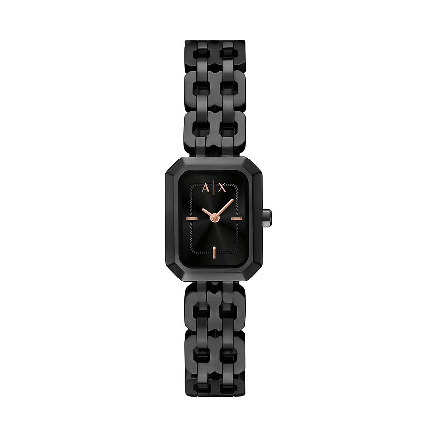 Armani Exchange Damenuhr AX5813, Damen, Edelstahl, Armband: Edelstahl, Quarz, analog