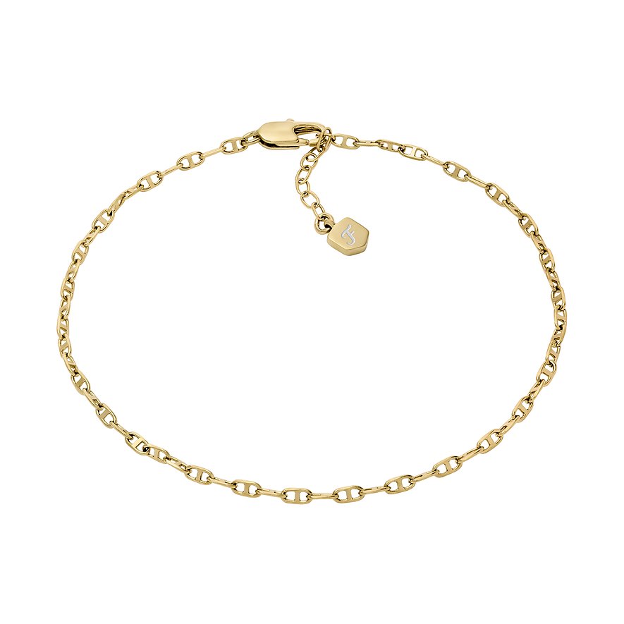 Fossil Fußkette HERITAGE, Damen, Metall, gold