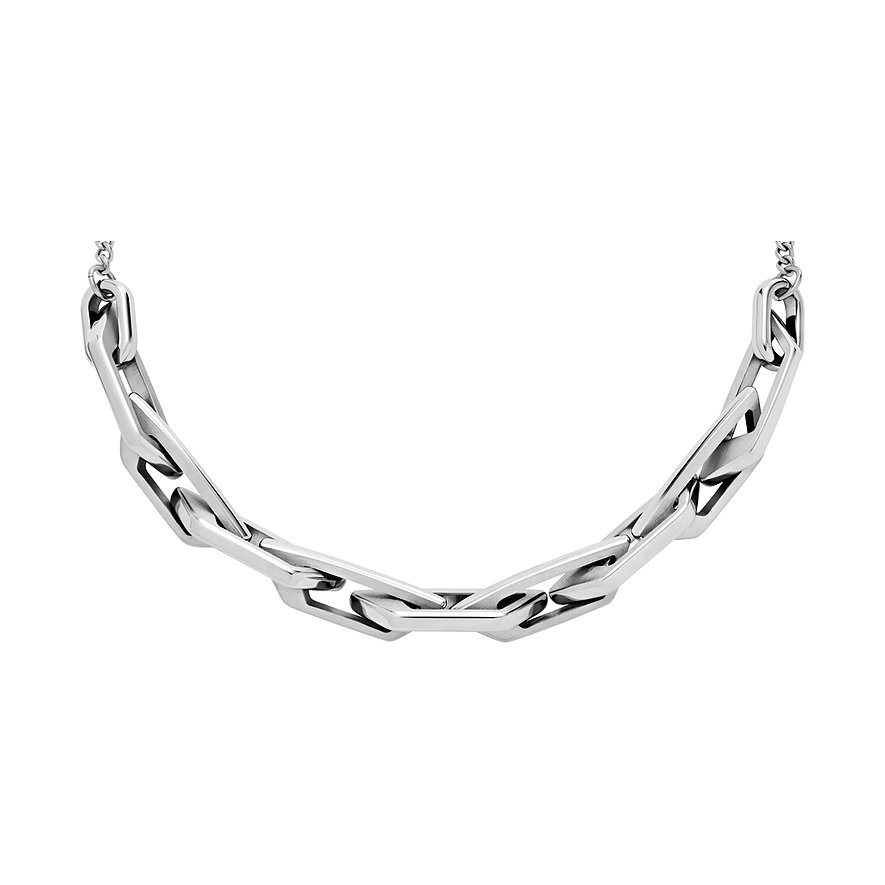 Diesel Kette CHAIN NECKLACE, Unisex, Edelstahl, silber