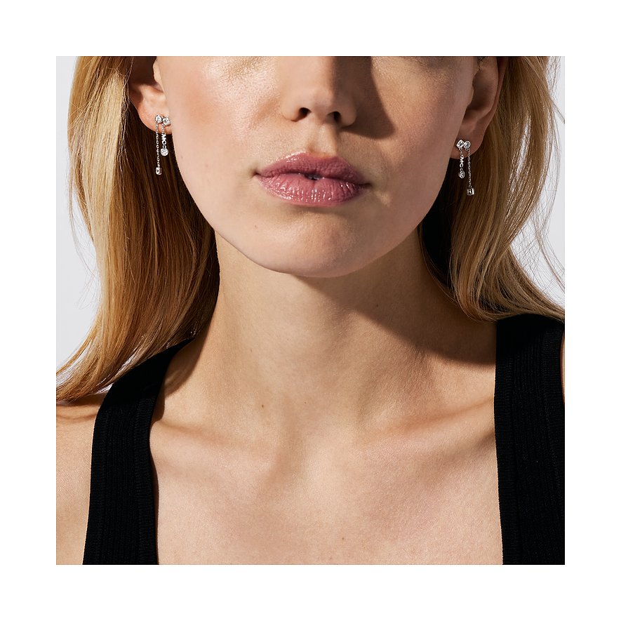 Michael Kors øreringe af 925 sterling sølv med zirkonia.