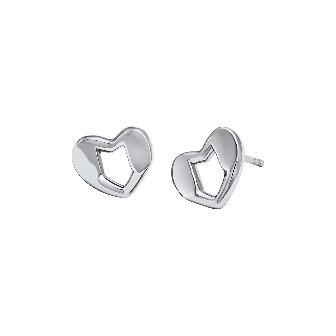Michael Kors Ohrstecker aus 925er Silber mit Herzform.