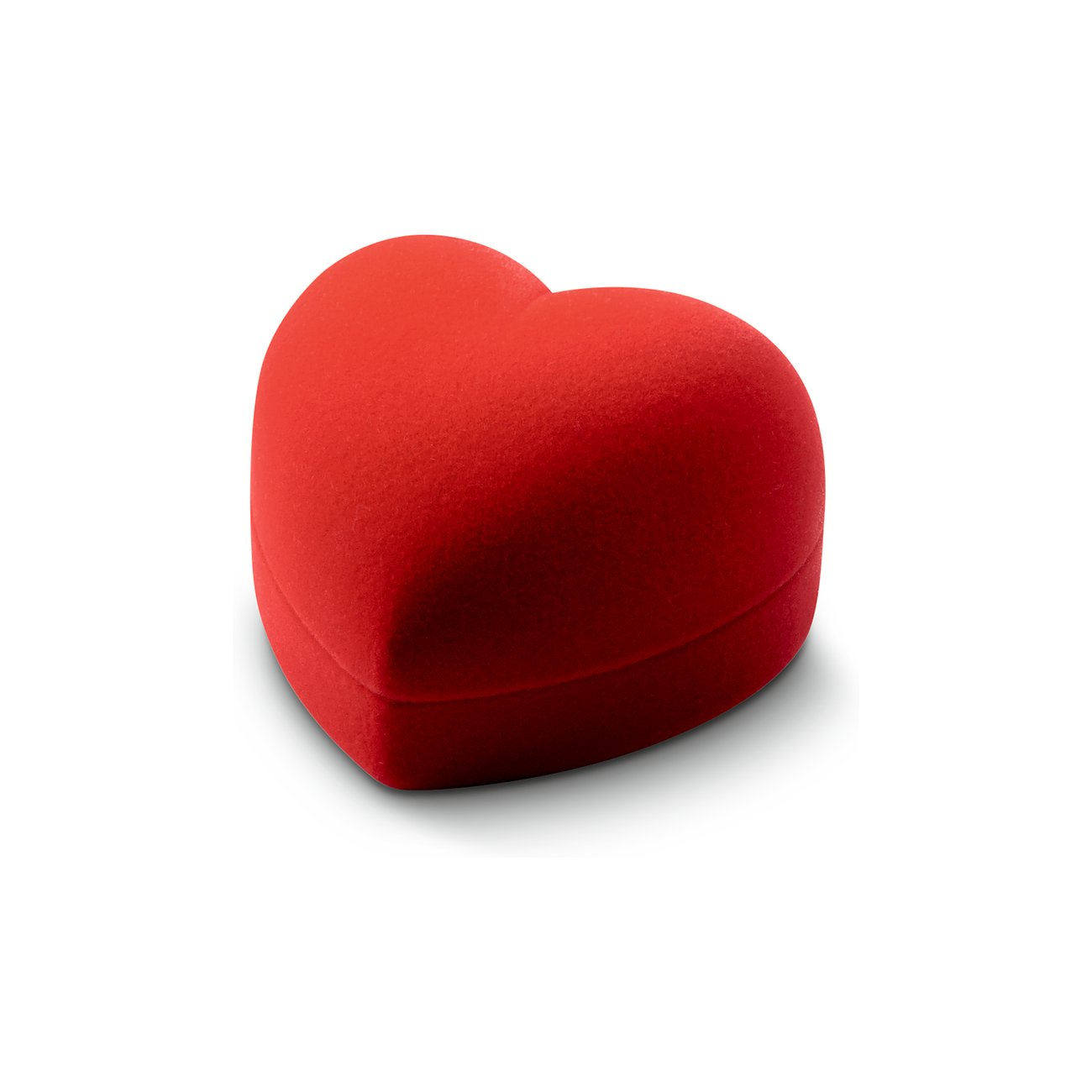 Thomas Sabo Ohrstecker aus 925er Silber mit roten Zirkonia im Herzdesign.