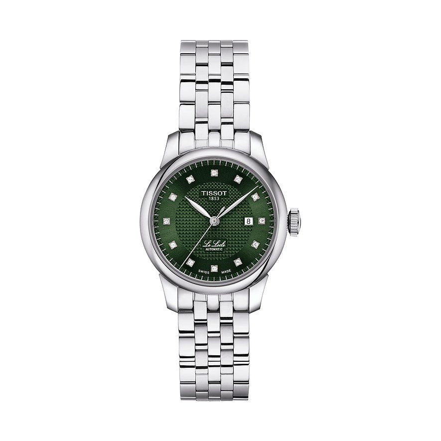 Tissot Damenuhr Le Locle Automatic Lady (29.00) T0062071109600, Damen, Edelstahl, Armband: Edelstahl, Automatik, analog