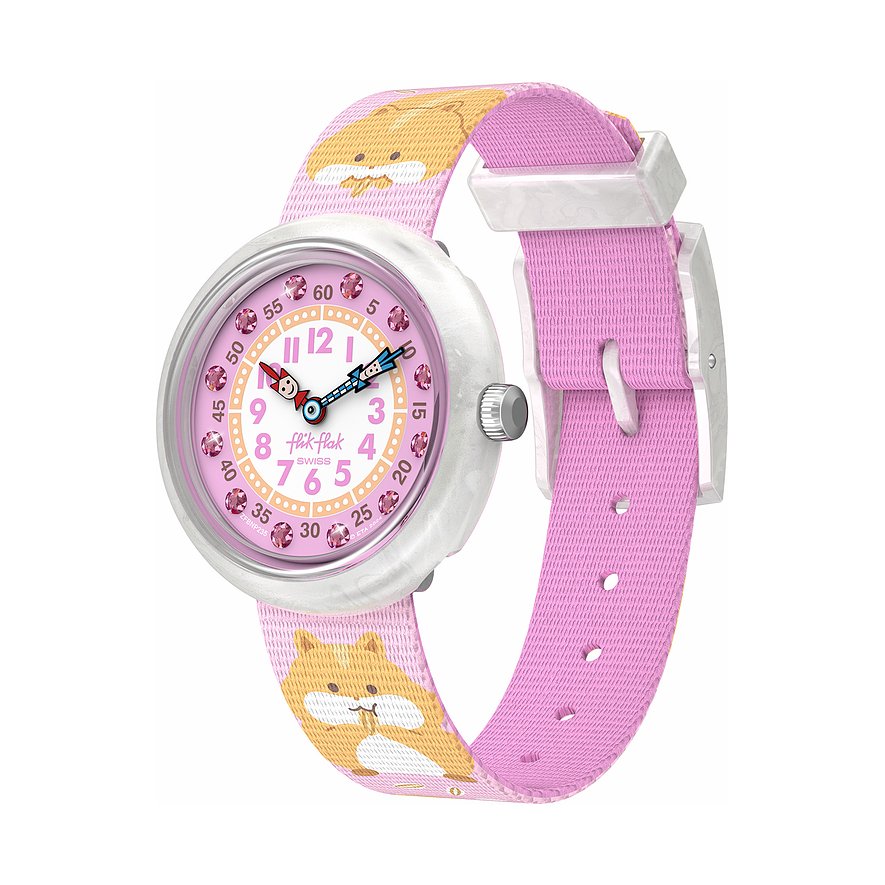 Flik Flak Kinderhorloge 2501  FRIENDS FUR-EVER FBNP235