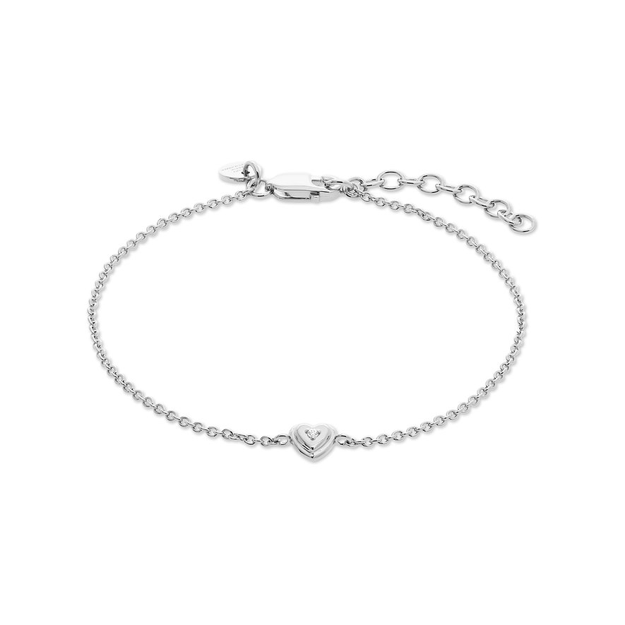 Guido Maria Kretschmer Armband Symbols, Zirkonia, synthetisch, Damen, 925er Silber, silber