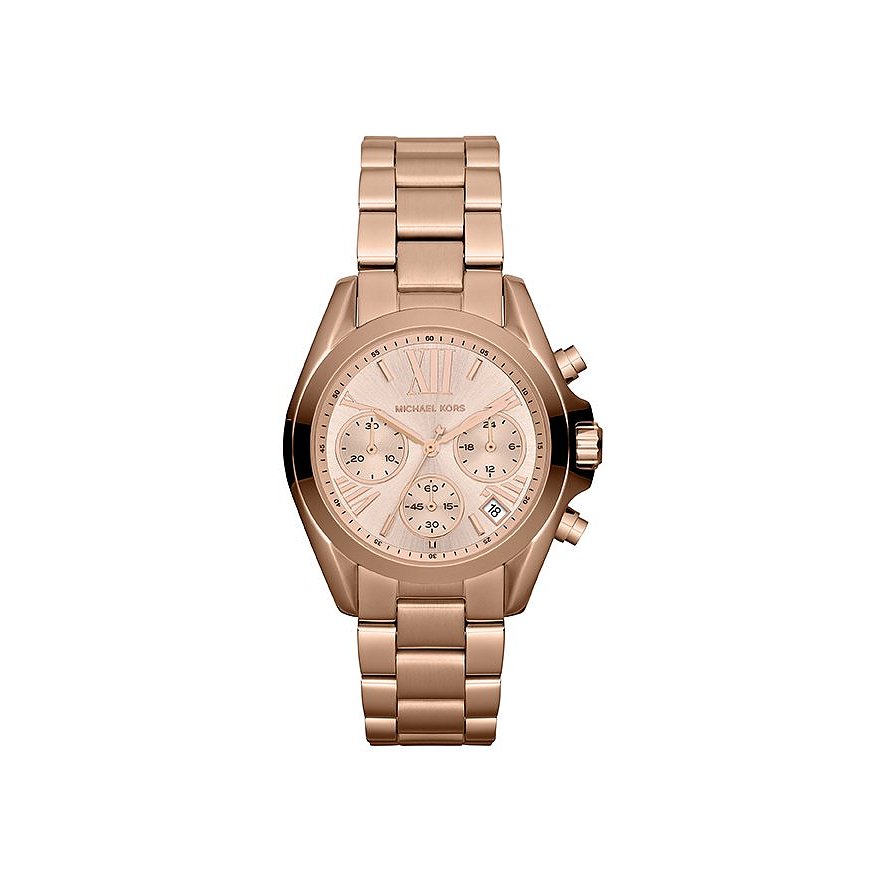 2. Chance - Michael Kors Chronograph MK5799, Damen, Edelstahl, Armband: Edelstahl, Quarz, analog